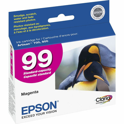 Epson Claria No. 99 Original Inkjet Ink Cartridge - Magenta -, EPST099320S