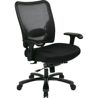 Office Star Big & Tall Air Grid Managers Chair, Black, OSP7537A773