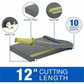 ACCO Swingline ClassicCut Lite Guillotine Trimmer, Graphite, SWI9312