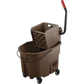 Rubbermaid Commercial Mop Bucket/Wringer Combination, Brown, RCP758088BN