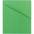 Smead Letter Recycled File Jacket, Green, 8 1/2" Width x 11" Length, 25 / Pack, SMD75432