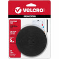 Velcro Sticky Back 5ft x 3/4in Roll Black, VEK90086