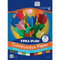 Dixon Ticonderoga Tru-Ray Construction Paper, Assorted, 1 Pack, PAC103031