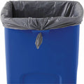 Rubbermaid Commercial Untouchable Square Container, Blue, 23 gal, RCP356973BE