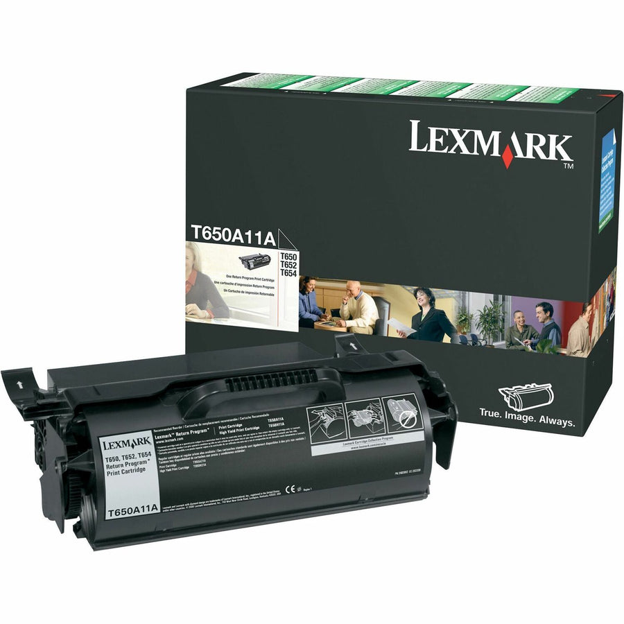 Lexmark T650A11A/H11A Toner Cartridges, LEXT650A11A