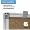 Bi-silque S.A MasterVision Earth Series Recycled Cork Boards, BVCCA051790
