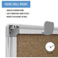 Bi-silque S.A MasterVision Earth Series Recycled Cork Boards, BVCCA271790