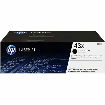 HP 43X (C8543X) Original Laser Toner Cartridge - Single Pack - Black -, HEWC8543X