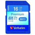 Verbatim America Verbatim Premium 16 GB Class 10/UHS-I (U1) SDHC -, VER96808