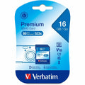 Verbatim America Verbatim Premium 16 GB Class 10/UHS-I (U1) SDHC -, VER96808