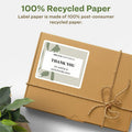 Avery Eco-Friendly Shipping Labels for for Laser and Inkjet Printers, 3?" x 4", Matte, 1 Box, AVE48464