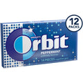 Wm. Wrigley Jr Orbit Peppermint Sugarfree Gum - 12 packs, 12 / Box, MRS21486