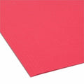 Smead FasTab 1/3 Tab Cut Letter Recycled Hanging Folder, Red, 8 1/2" Width x 11" Length, 20 / Box, SMD64096