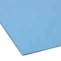 Smead FasTab 1/3 Tab Cut Letter Recycled Hanging Folder, Blue, 8 1/2" Width x 11" Length, 20 / Box, SMD64099