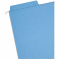 Smead FasTab 1/3 Tab Cut Letter Recycled Hanging Folder, Blue, 8 1/2" Width x 11" Length, 20 / Box, SMD64099