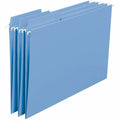 Smead FasTab 1/3 Tab Cut Letter Recycled Hanging Folder, Blue, 8 1/2" Width x 11" Length, 20 / Box, SMD64099