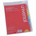 Universal Index Divider, White, 6 / Set, UNV24806