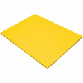 Dixon Ticonderoga Tru-Ray Construction Paper, Yellow, 1 Pack, PAC103068