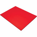 Dixon Ticonderoga Tru-Ray Construction Paper, Festive Red, 1 Pack, PAC103433