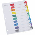 Universal Index Divider, White, 6 / Set, UNV24804
