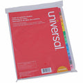 Universal Index Divider, White, 6 / Set, UNV24808