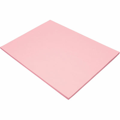 Dixon Ticonderoga Tru-Ray Construction Paper, Shocking Pink, 1 Pack, PAC103076