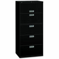 The HON HON Brigade 600 H675 Lateral File, Black, HON675LP