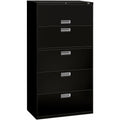 The HON HON Brigade 600 H685 Lateral File, Black, HON685LP