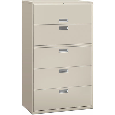 The HON HON Brigade 600 H695 Lateral File, Gray, /CT — view 1