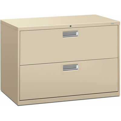 The HON HON Brigade 600 H692 Lateral File, Brown, /CT — view 1