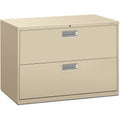 The HON HON Brigade 600 H692 Lateral File, Brown, HON692LL