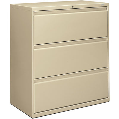 The HON HON Brigade 800 H883 Lateral File, Brown, /CT — view 1