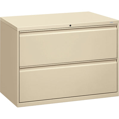 The HON HON Brigade 800 H892 Lateral File, Brown, /CT — view 1
