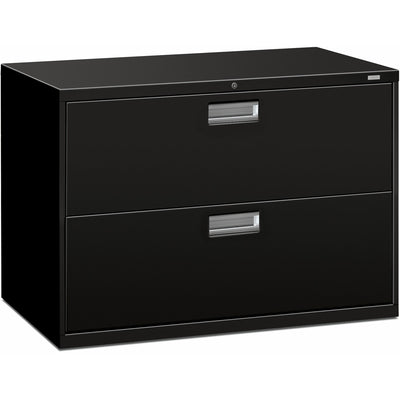 The HON HON Brigade 600 H692 Lateral File, Black, /CT — view 1