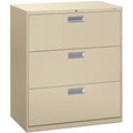 The HON HON Brigade 600 H683 Lateral File, Brown, HON683LL