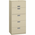 The HON HON Brigade 600 H675 Lateral File, Brown, HON675LL
