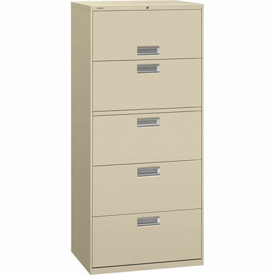 The HON HON Brigade 600 H675 Lateral File, Brown, HON675LL