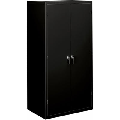 The HON HON Brigade HSC2472 Storage Cabinet, Black, /CT — view 1