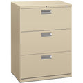 The HON HON Brigade 600 H673 Lateral File, Brown, HON673LL