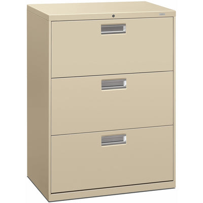 The HON HON Brigade 600 H673 Lateral File, Brown, HON673LL