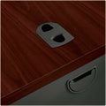 The HON Company HON 38000 Series Credenza - 2-Drawer, Dual Color, HON38855LNS