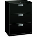 The HON HON Brigade 600 H673 Lateral File, Black, HON673LP