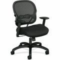 The HON HON Wave Chair, Black, BSXVL712MM10