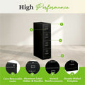 The HON HON 310 H314 File Cabinet, Black, HON314P-P