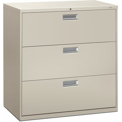 The HON HON Brigade 600 H693 Lateral File, Gray, HON693L-Q