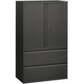 The HON HON Brigade 800 H895LS Lateral File, Gray, HON895LSS