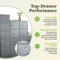 The HON Company HON 310 H315 File Cabinet, Brown, HON315P-L