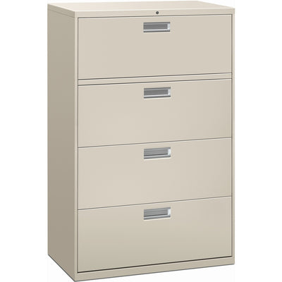 The HON HON Brigade 600 H684 Lateral File, Gray, /CT — view 1