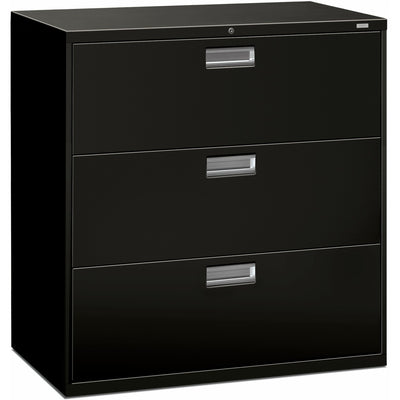 The HON Company HON Brigade 600 H693 Lateral File, Black, HON693L-P