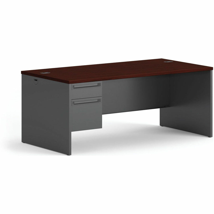 HON 38000 H38294L Pedestal Desk, Durable, HON38294LNS